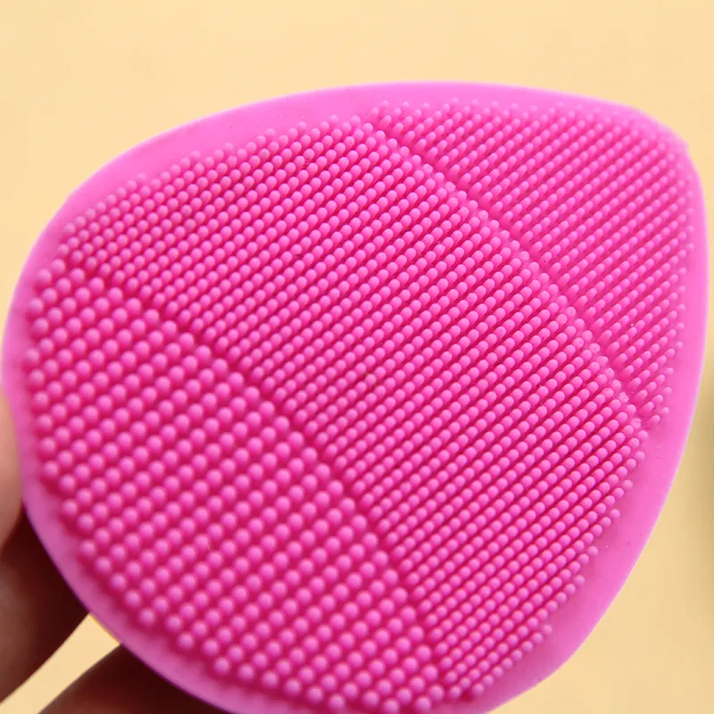 2021 New Exfoliators Facial Silicone Cleansing Brush Silicone Face Cleaner Brush