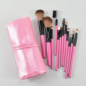 Ensemble complet d'outils, 12 pièces, manche en or rose, pinceaux <span class=keywords><strong>de</strong></span> maquillage personnalisables en gros - Product Image 5