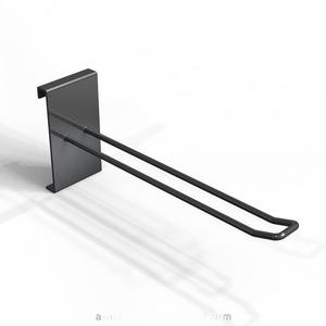 Gancho europeo para exhibición de tienda Panel de rejilla de metal Estante de exhibición colgante - Product Image 6
