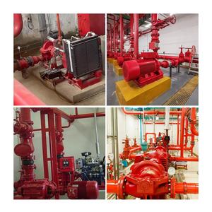 Pipeline verticale à un étage Pompe à eau de suralimentation pour carburant diesel Pompes à incendie OEM haute pression avec moteur 60Hz - Product Image 3