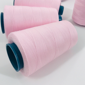 Chủ đề nhà máy của chúng tôi 20 năm kinh nghiệm giá tốt màu hồng <span class=keywords><strong>Polyester</strong></span> Spun sợi - Product Image 4