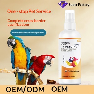 <span class=keywords><strong>Spray</strong></span> para Plumas de Aves, Limpia Completamente con un Solo <span class=keywords><strong>Spray</strong></span>, Cuidado y Limpieza para Loros y Periquitos, Hecho de Plástico en Luoyang - Product Image 1