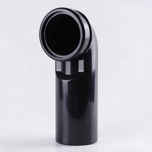 Coudière de drainage <span class=keywords><strong>WC</strong></span> murale universelle en PEHD haute densité pour salle de bain moderne, raccordement de chasse d'eau étanche - Product Image 2