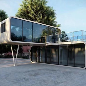 Casa Contenedor Multifuncional de Lujo de 5.8 Metros con Panel Metálico Repujado Transpirable en Forma de Manzana - Villa Residencial Portátil y Móvil - Product Image 6