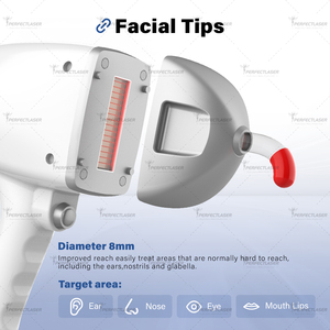 Épilateur laser professionnel Perfectlaser 1200W avec analyseur de peau IA et génération de paramètres de traitement – Machine d'épilation laser à diode - Product Image 3