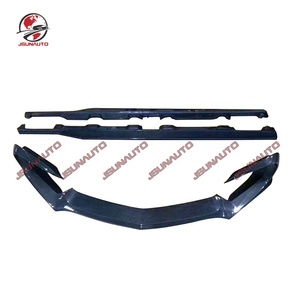 Paraurti auto stile RT forgiato in carbonio con <span class=keywords><strong>Splitter</strong></span> anteriore pannello laterale Kit corpo alare per 15 16 AM-G GT GTS diffusore posteriore Spoiler - Product Image 6