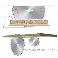Lame de scie à panneaux Freud de qualité supérieure 300 mm 96T à pointe en carbure pour panneaux de bois et machines CNC – Lame de scie de découpe de panneaux de haute qualité