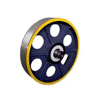 Elevator Traction Deflector Nylon Pulley Sheave With Bearing