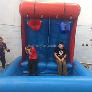 Juego de deportes de ruleta, inflable, comercial, gunge splash dunk - Product Image 3