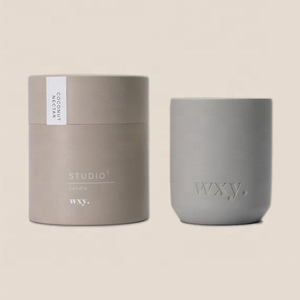 Thân Thiện Với Môi Sang Trọng Handmade Fragance Nến Jar Craft Kraft Tông Xi Lanh Hộp Cà Phê Lỏng Trà Giấy Bao Bì Ống - Product Image 4