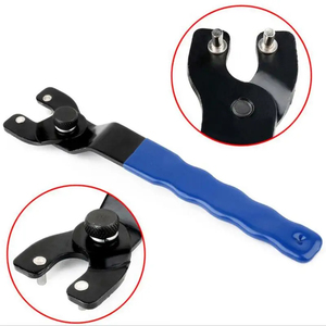 Angle Wrench Adjustable Key <b>Pin</b> <b>Spanner</b> Plastic Handle 10-30mm Hubs Repair Tool - Product Image 2