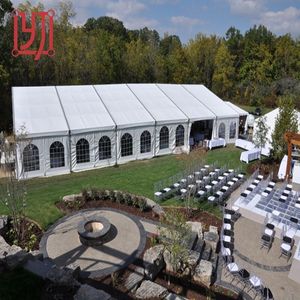 Tente de réception économique en PVC imperméable avec structure en aluminium robuste 6x10 pour l'extérieur - Product Image 4