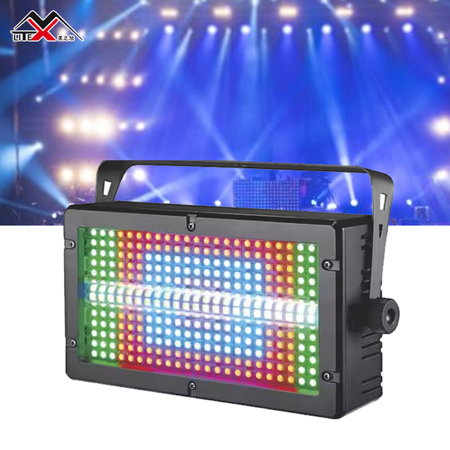 Mini Customizable RGB LED Strobe DJ Stage Light 11CH 0-30Hz AC100-240V 50/60HZ High Quality Long Durable