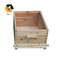 Caja de madera para colmena de abejas de 2 a 10 capas, OEM, pino rojo, cedro