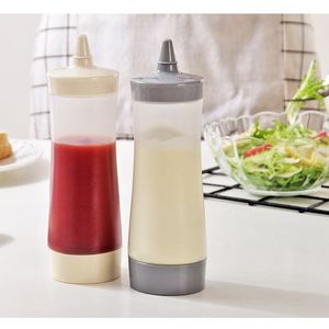 Bouteille <span class=keywords><strong>de</strong></span> sauce en plastique épais à presser pour la cuisine et les salades, avec un design pointu - Product Image 4