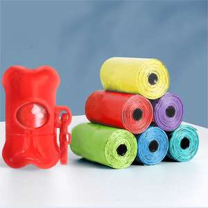 Custom Plastic Pe Eco-friendly Lavender Scented Dog Waste Poo Bag Orange Scented Dogs Pet Waste Poop Bags for Pets - Product Image 4