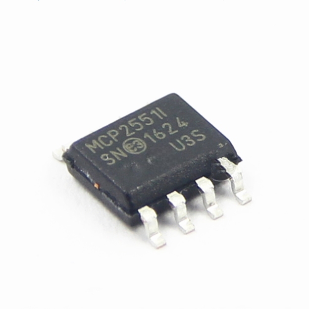 electronics parts IC chip 1/1 Transceiver Half CANbus MCP2551T-I/SN mcp2551..