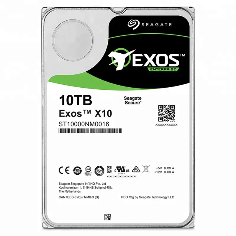 Seagate Exos 7e8 10Tb Sata 6 Gb/s 3.5 Inch 7200Rpm 256Mb Cache Kelas Enterprise Server Hard Disk 10Tb 7.2K Sata Hard Drive Hdd