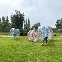 Balle à bulles gonflable transparente de haute qualité pour l'extérieur, balle à bulles de protection pour adultes, balle à bulles de protection pour le football