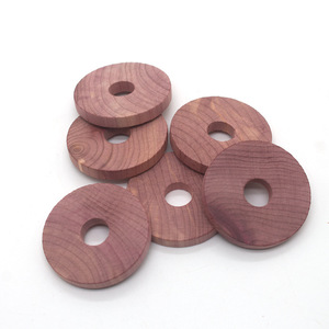 Pièces en bois de cèdre rouge usinées CNC sur mesure, haute précision, fraisage et gravure, directement de l'usine, bois FSC - Product Image 1