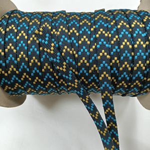 สายรัดผ้าโพลีเอสเตอร์ลายหยักแบบแจ็คการ์ดสั่งทำพิเศษสำหรับเชือกรูดฮู้ดดี้ ขอบเสื้อผ้า และอุปกรณ์ตกแต่งเสื้อผ้า - Product Image 3