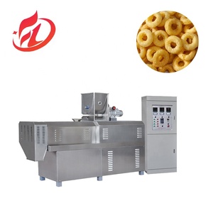 Línea de producción de hojaldre de maíz de acero inoxidable completamente automática pequeña nueva condición para producción de alimentos de bocadillos de maíz pequeños - Product Image 6