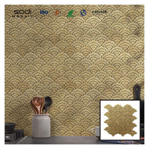 Usine personnalisé étanche nuage forme maison bricolage aluminium ACP autocollant mural carreaux de <span class=keywords><strong>mosaïque</strong></span> pour mur décoration intérieure - Product Image 3