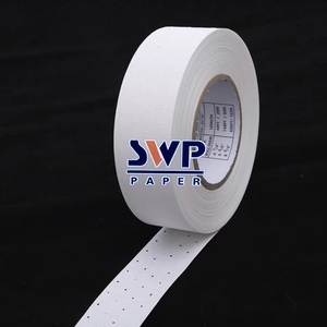 Ruban adhésif en papier perforé blanc de haute qualité, personnalisé, 145 g, biodégradable, en résine, <span class=keywords><strong>pour</strong></span> le renforcement des plaques de plâtre - Product Image 3