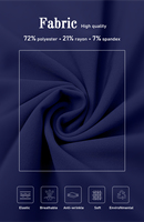Tenues d'infirmières fonctionnelles à poches multiples, en tissu respirant de haute qualité, avec pantalon jogger, uniforme de clinique