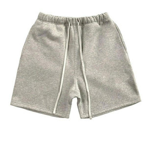 कस्टम लोगो पुरुषों Drawstring शॉर्ट्स टहलना पैंट पुरुषों स्ट्रीट कसम खाता मोटी सांस टेरी कपास आकस्मिक पसीना शॉर्ट्स - Product Image 4