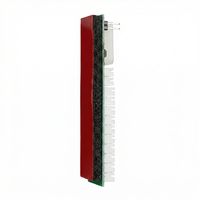 BAJEAL Hub de ventilateurs pour ordinateur 6 broches 12V RGB pour boîtier PC de bureau, 12 ports, 2 ports pour bandes LED, prise en charge du bouton de réinitialisation, contrôleur de ventilateurs RGB, ABS