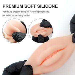 Molde de Silicona Realista 3D para Práctica de Labios Abiertos, para Entrenamiento de Micropigmentación y Microblading - Product Image 2