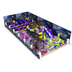 Children's Indoor Playground Equipment Amusement Park Plastic <strong>Slides</strong> <strong>Trampoline</strong> for Garden Use Soft Play Forest Kids Combined - Product Image 2