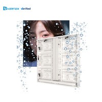 Pantalla LED para Exteriores de 960*960 mm, Caja de Aluminio Fundido a Presión, Pantalla LED a Todo Color, Impermeable, Publicidad, Pantalla de Aluminio 3D Visible a Simple Vista