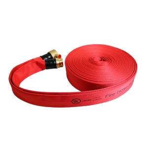 Tuyau d'incendie rouge homologué UL, doublé EPDM, 21 bars, 65 mm, 30 m, avec raccord en laiton <span class=keywords><strong>John</strong></span> Morris - Product Image 3