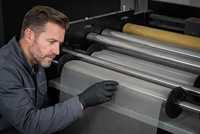 Machine automatique pour la fabrication de tôles en métal expansé à mailles losangées 0,2-1,5 mm