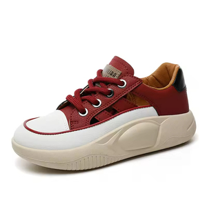 Chaussures Femme 2026 Respirantes Antidérapantes à Lacets Tendance Été Evergreen Semelle Épaisse Sport et Loisirs Doublure en Maille - Product Image 3