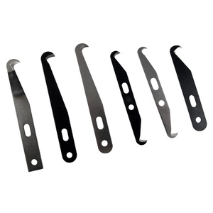 Herramienta OEM personalizable para quitar empuñaduras de golf, cuchillo multiusos de acero al carbono con cuchillas de gancho para reparación de golf - Product Image 3