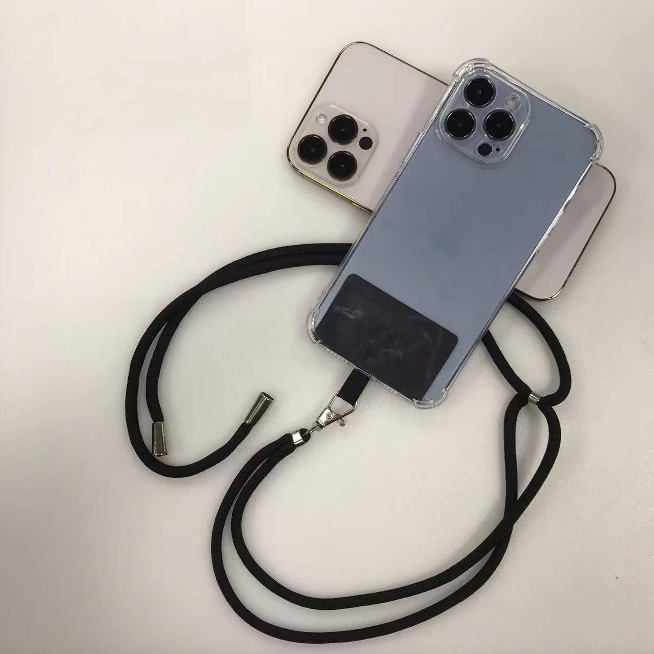 Универсальный Регулируемый Нейлоновый ремешок на шею через плечо, накладной ремешок для мобильного телефона, шнурок для всех смартфонов Iphone