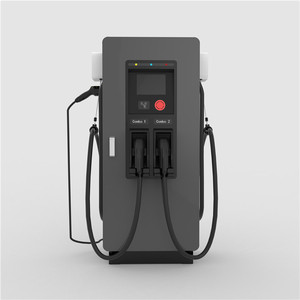 เครื่องชาร์จเร็ว EV <span class=keywords><strong>60KW</strong></span> DC ชาร์จกอง OCPP1.6 เครื่องชาร์จสาธารณะ - Product Image 4