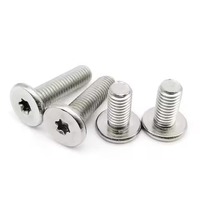 M1.6 M1.8 M2 M2.2 M2.5 Torx Bolt Replacement Insert Screw Steel Torx Screws for Holder Zinc Plated Black Oxide Finish 3.5mm ISO