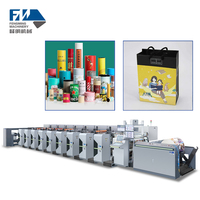 Nouvelle machine d'impression flexographique haute vitesse 4 couleurs pour rouleaux de papier