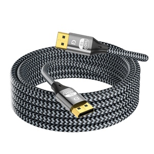 <span class=keywords><strong>Cable</strong></span> DP 1.4 Chapado en Oro, <span class=keywords><strong>Cable</strong></span> <span class=keywords><strong>DisplayPort</strong></span> a <span class=keywords><strong>DisplayPort</strong></span> de 8k, Macho a Macho, <span class=keywords><strong>Cable</strong></span> <span class=keywords><strong>DisplayPort</strong></span> a DP de 8k OEM - Product Image 1
