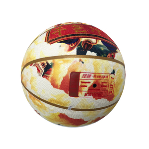 Motif imprimé personnalisé taille 7 rue fournisseurs promotionnels <span class=keywords><strong>basket</strong></span>-ball super fin en peau de bétail en Chine - Product Image 5
