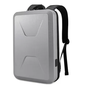 EVA 17-Zoll-Hartschalen-Laptop-Rucksack für Männer Diebstahls icherer wasserdichter TSA-Schloss rucksack mit USB-Ladeans chluss