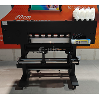 Printer Eco Solvent 24 Inci Single Head Xp600 60cm untuk Stiker Vinyl Format Kecil, Label, dan Pencetakan Iklan