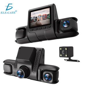 Caméra de tableau de bord de voiture Ele-Gate 4 canaux 360 degrés 1080P HDR vue avant arrière latérale intérieure - Product Image 1