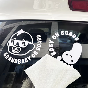 Calcomanías Personalizadas para Autos con Logotipos Propios, Resistentes al Agua y al Desgaste, Adhesivos para Ventanas y Parabrisas para Marcas - Product Image 3