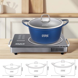 Juego de Utensilios de Cocina Exclusivo de Winningstar: Juego de 3 Piezas Antiadherentes para Arroz Frito, Hot Pot y Agua Hirviendo - Product Image 3