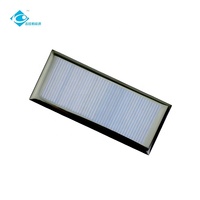 Pengisi Daya Pengontrol Tenaga Surya Tahan Air 0.45W Panel Surya Epoxy Tahan Cuaca ZW-9339 Panel Surya Berlapis Epoxy 2V